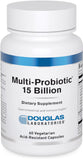 Douglas Laboratories Multi-Probiotic cápsulas vegetarinas para apoyo digestivo diario.
