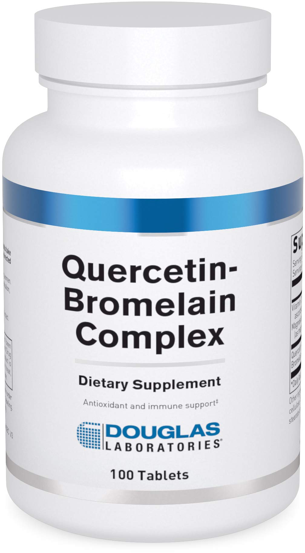Douglas Laboratories Quercetina Bromelina, tabletas: soporte potencial a la función vascular e inmunológica.
