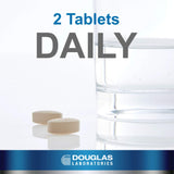 Close-up de tabletas Ultra Preventive 2 Daily para ingesta diaria conveniente