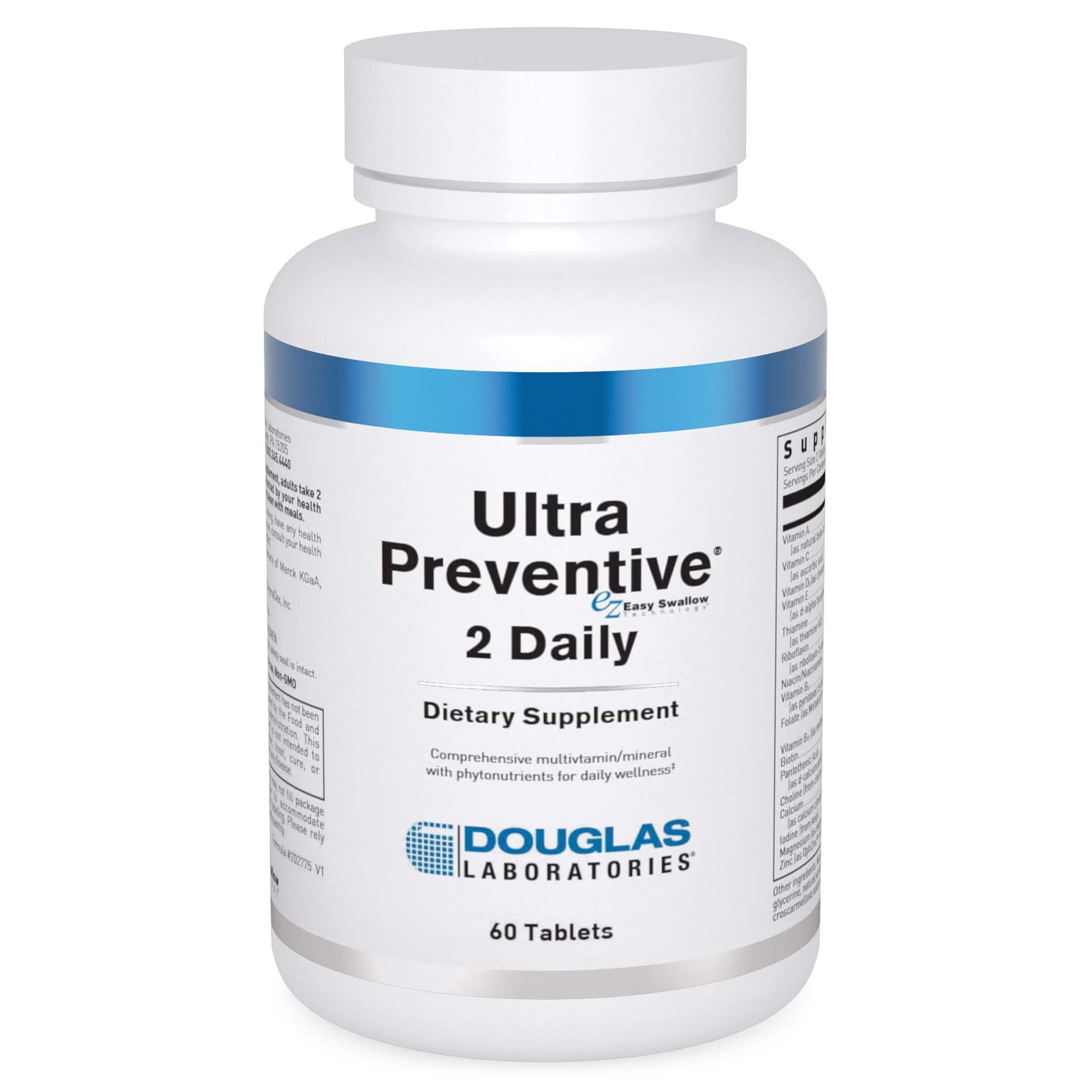 Douglas Laboratories Ultra Preventive 2 Daily: tabletas en frasco para energía y bienestar diario