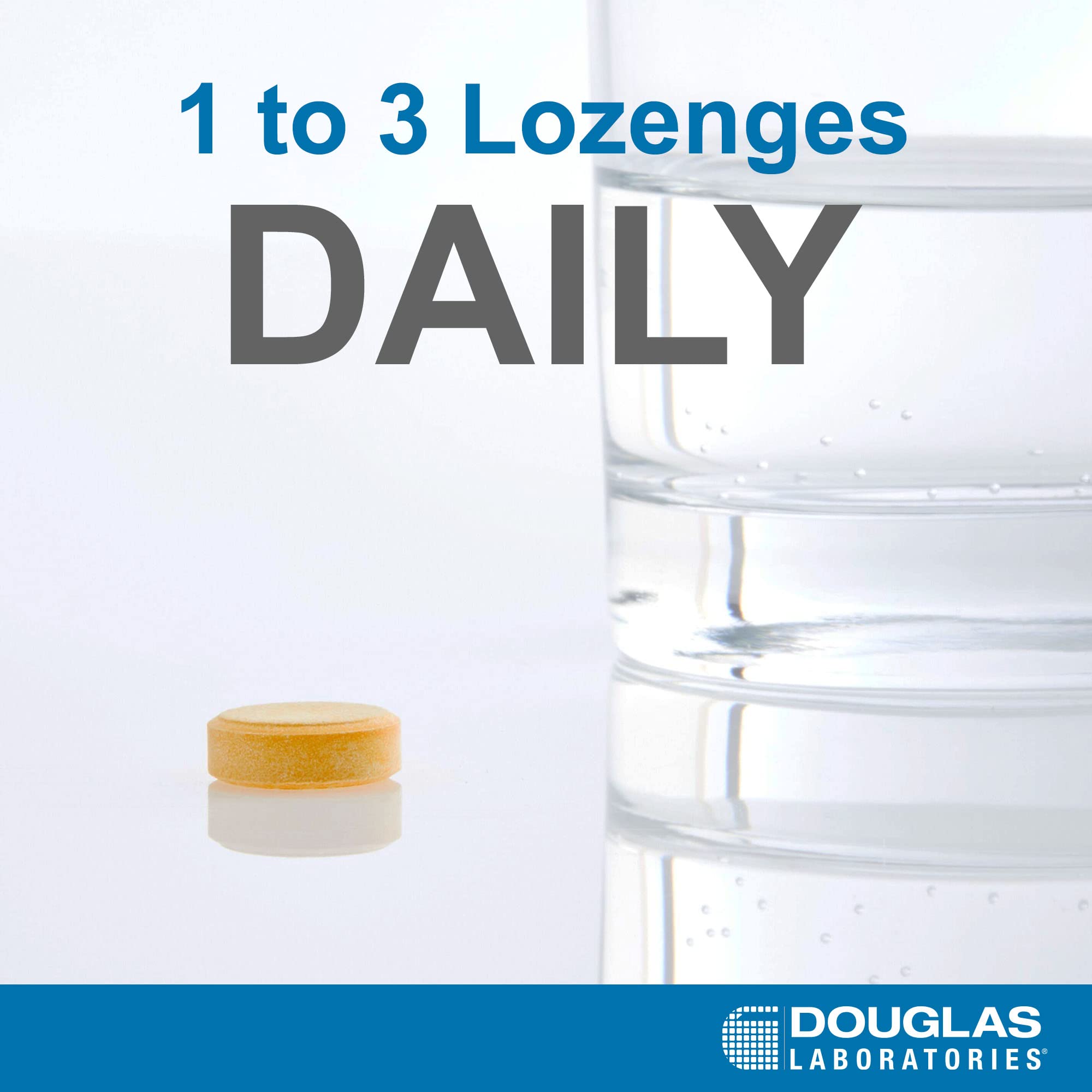 Envase práctico de Zinc Lozenges para llevar contigo.