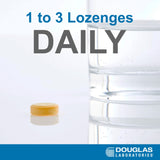 Envase práctico de Zinc Lozenges para llevar contigo.