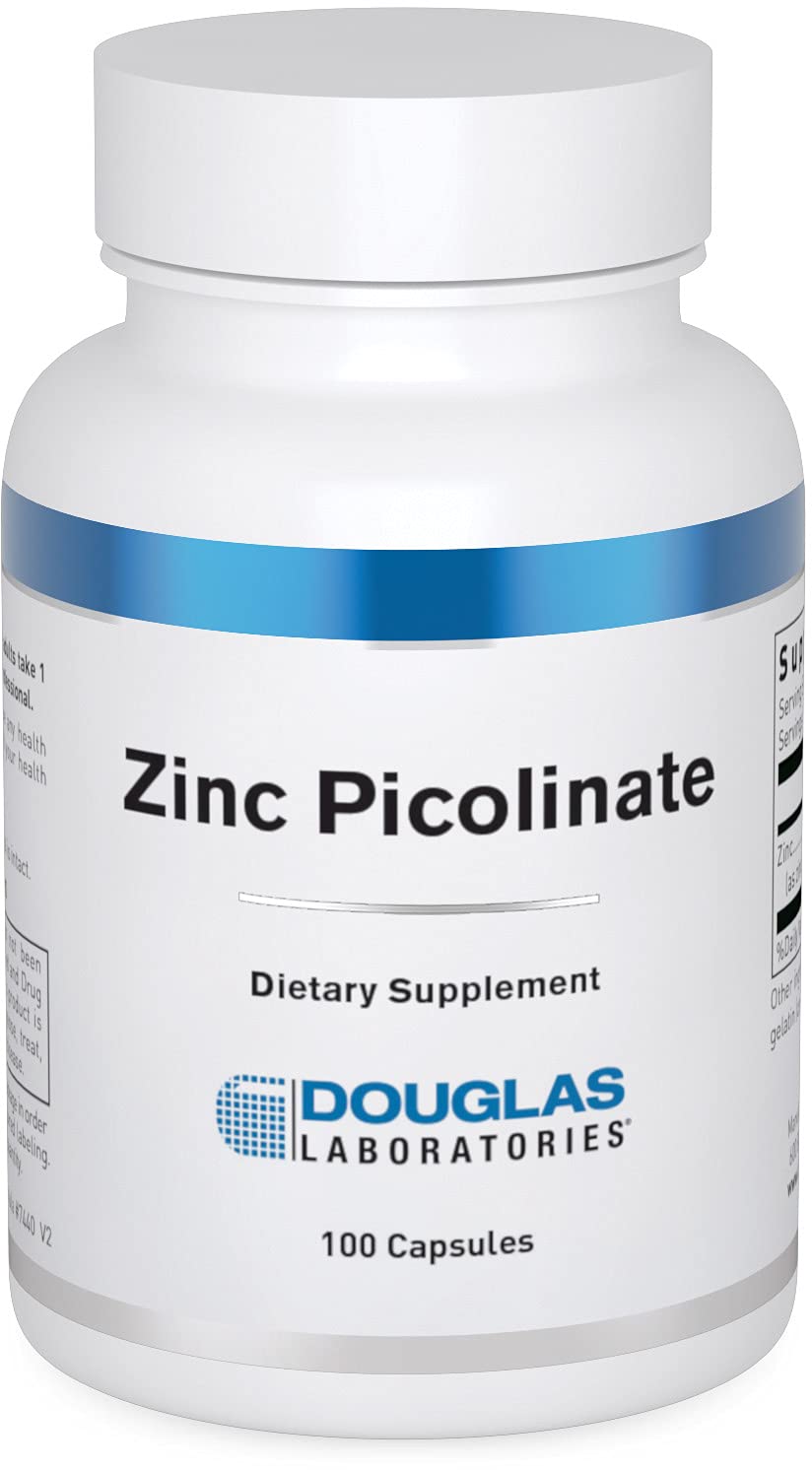 Douglas Laboratories Zinc Picolinato cápsulas: apoyo al sistema inmunitario