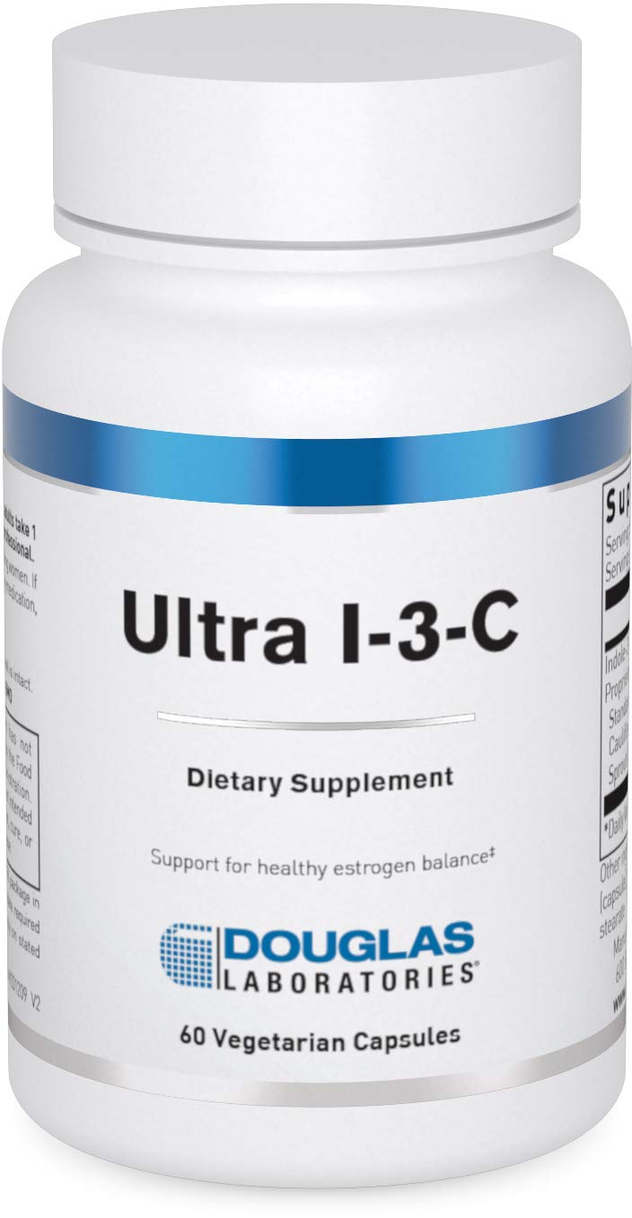 Douglas Laboratories Ultra I-3-C frasco frontal con cápsulas para uso diario