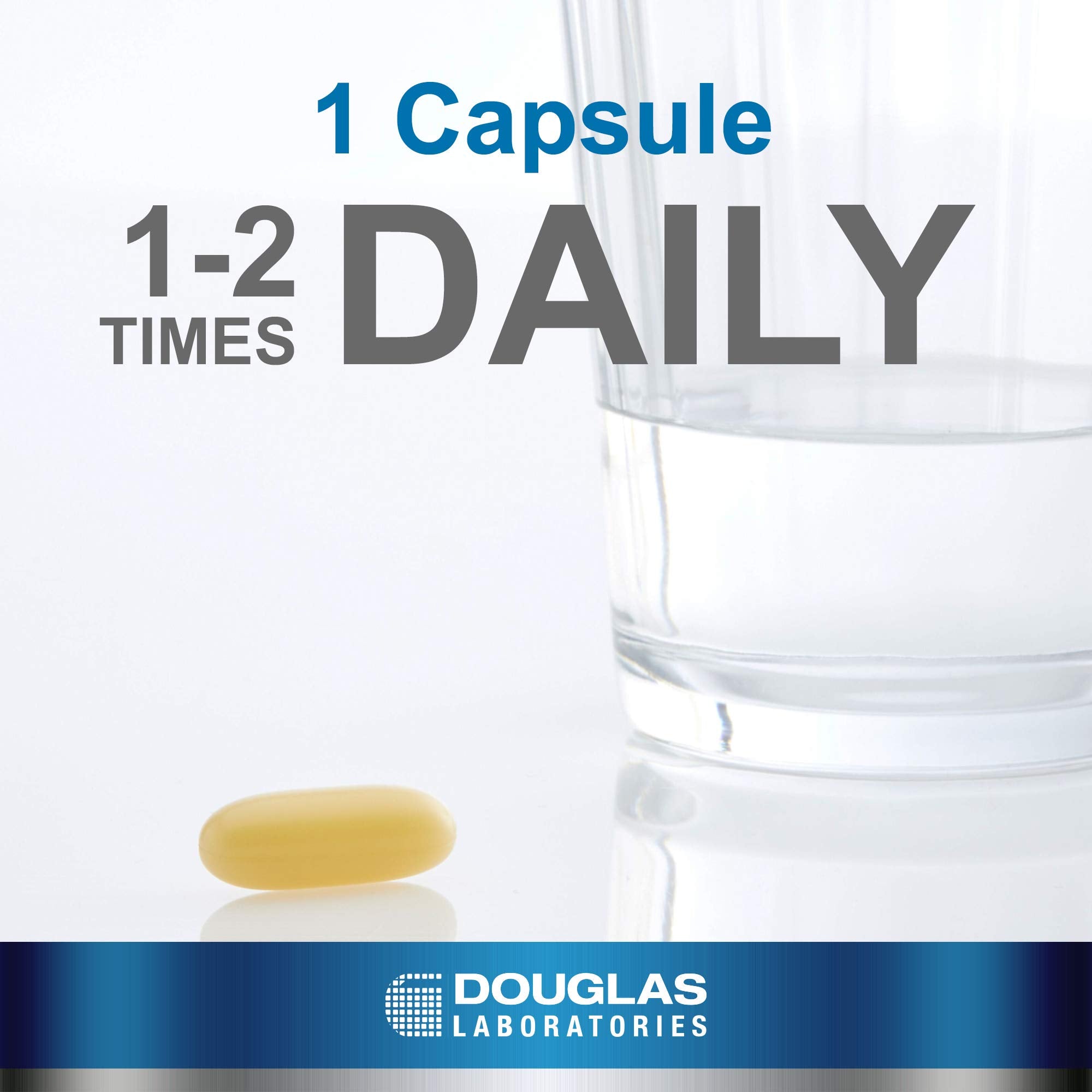 Douglas Laboratories Liposomal Glutathione, cápsulas softgel, uso diario para apoyo celular.