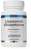 Douglas Laboratories Liposomal Glutathione, envase 45 softgels, apoyo antioxidante diario.