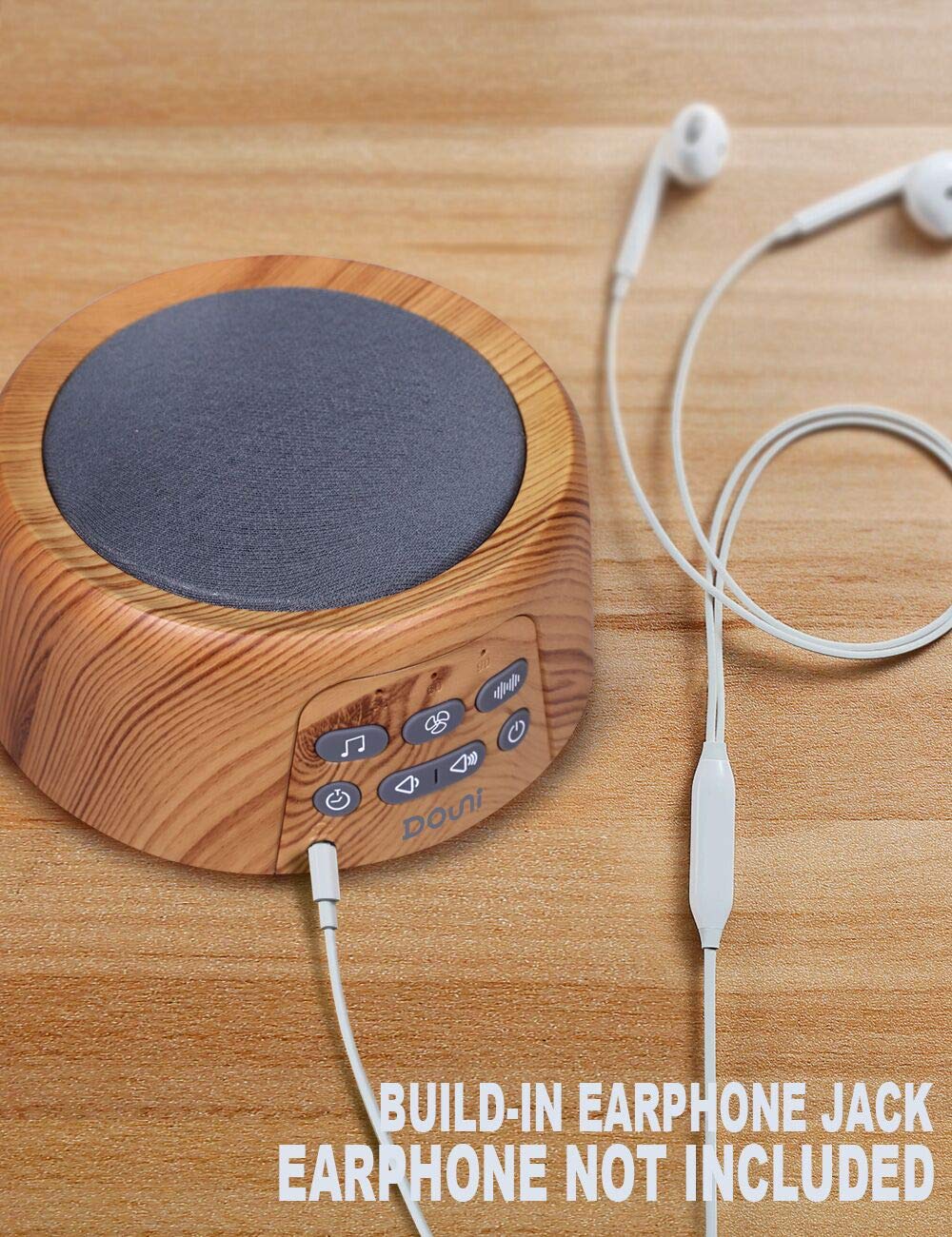 Douni 32 niveles de volumen para ajustar el sonido.