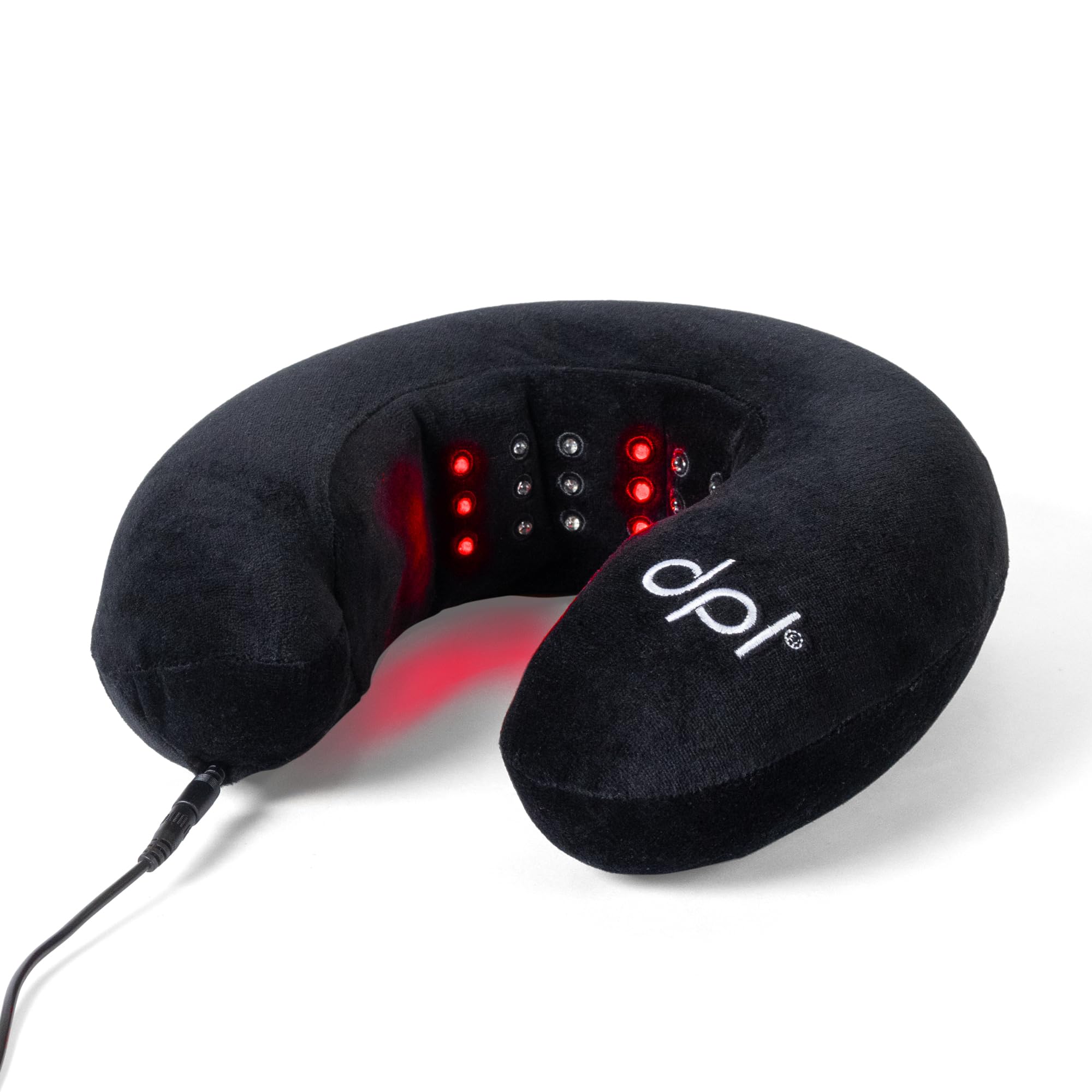 Cojín de cuello dpl con luz roja USB para relajación
