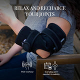 DPL Flex Joint Wrap en codo para alivio focal y movilidad suave.