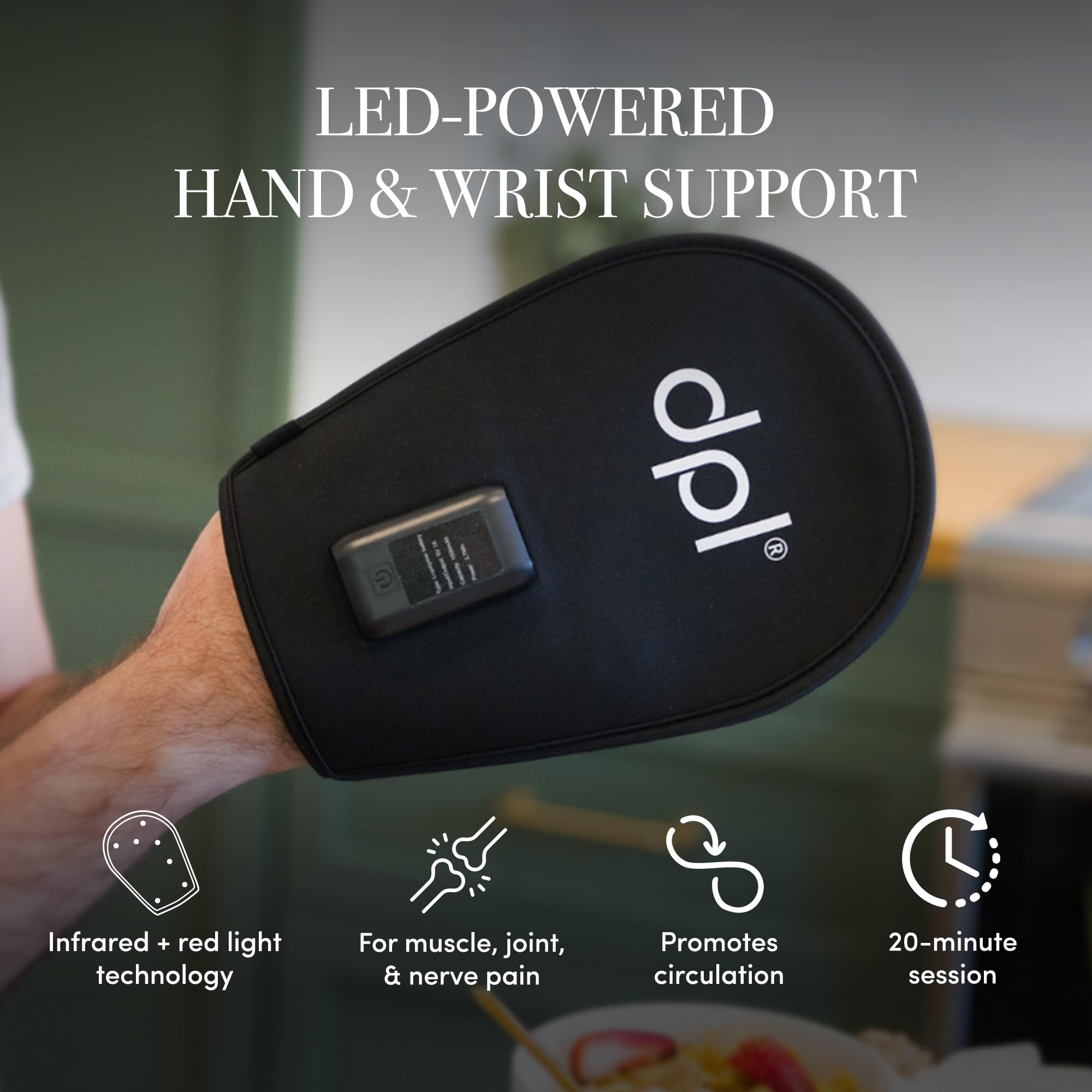 Diseño cómodo del dpl Flex Mitt para uso diario