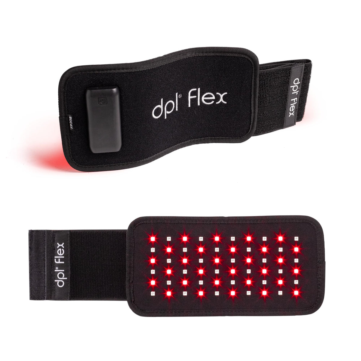 La dpl Flex Pad ofrece terapia de luz para espalda y ayuda a la relajación.