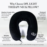 Panel de luces rojas e infrarrojas de dpl para confort cervical