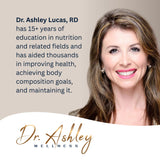 Dr. Ashley Wellness Electrolyte Plus shaker listo para mezclar y disfrutar.