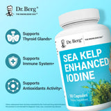 Dr. Berg Nutritionals cápsulas fáciles de tragar para la rutina diaria.