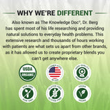 Dr. Berg Envase compacto ideal para viajes y uso diario.