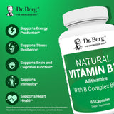 Etiqueta del producto Dr. Berg con información clara de ingredientes.