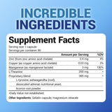 Dr. Berg L-Theanine 200 mg, certificado de calidad: confianza en la fórmula exclusiva