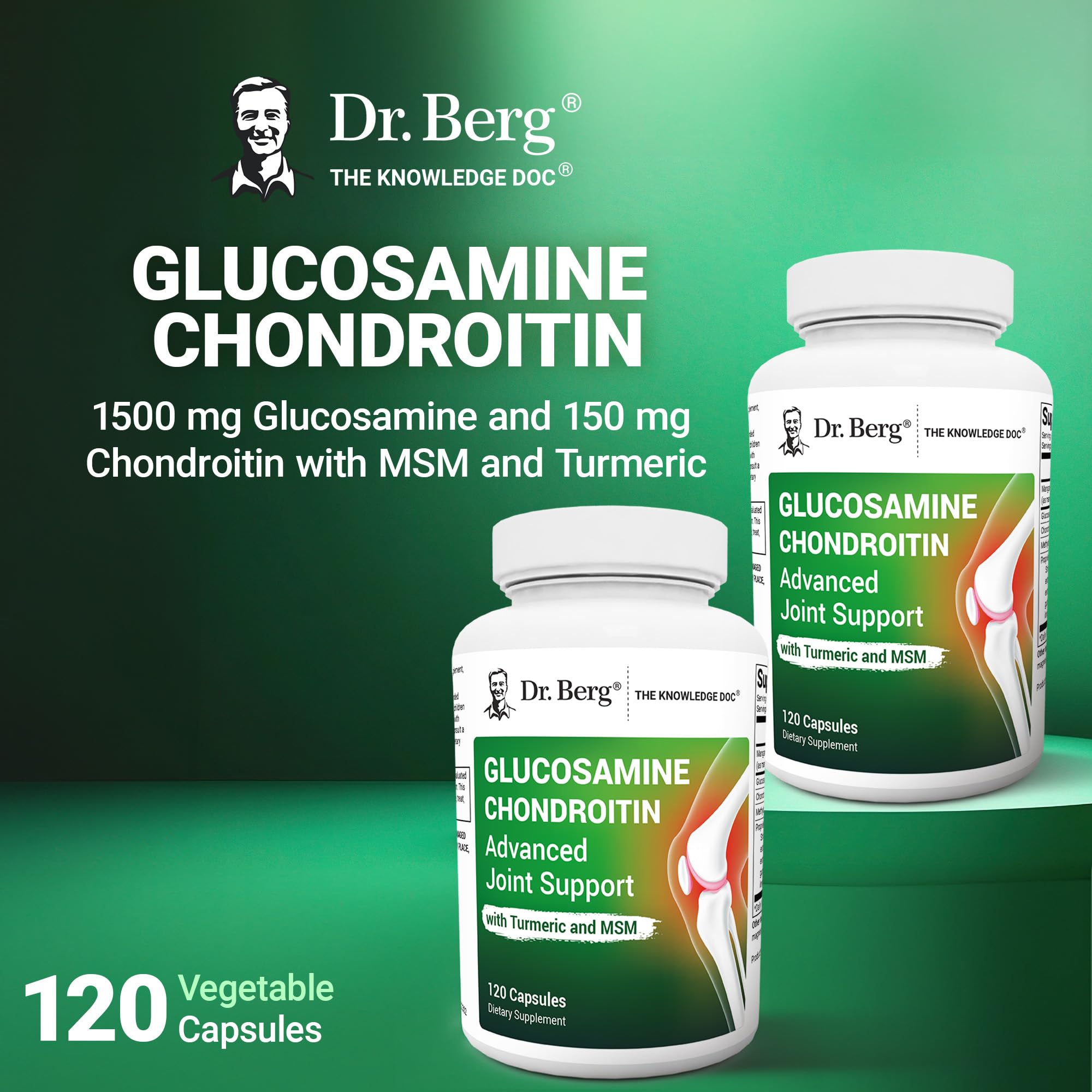 Mezcla de ingredientes clave de Dr. Berg para confort articular