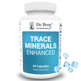 Dr. Berg Minerales de Trazas Mejorados: cápsulas para uso diario y soporte nutricional.