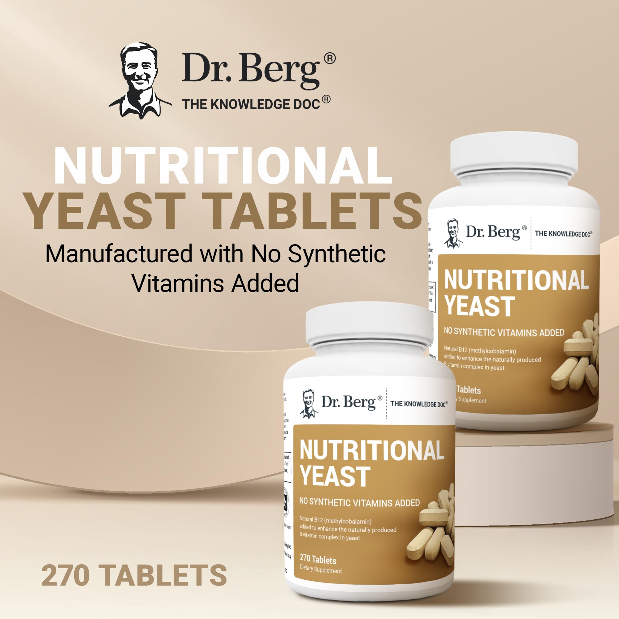 Dr. Berg tabletas masticables de vainilla para sabor suave