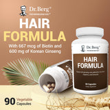 Dr. Berg Nutritionals: formulación avanzada para soporte diario de cabello y piel.