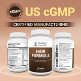 Dr. Berg Nutritionals: proceso GMP certificado para calidad y seguridad.