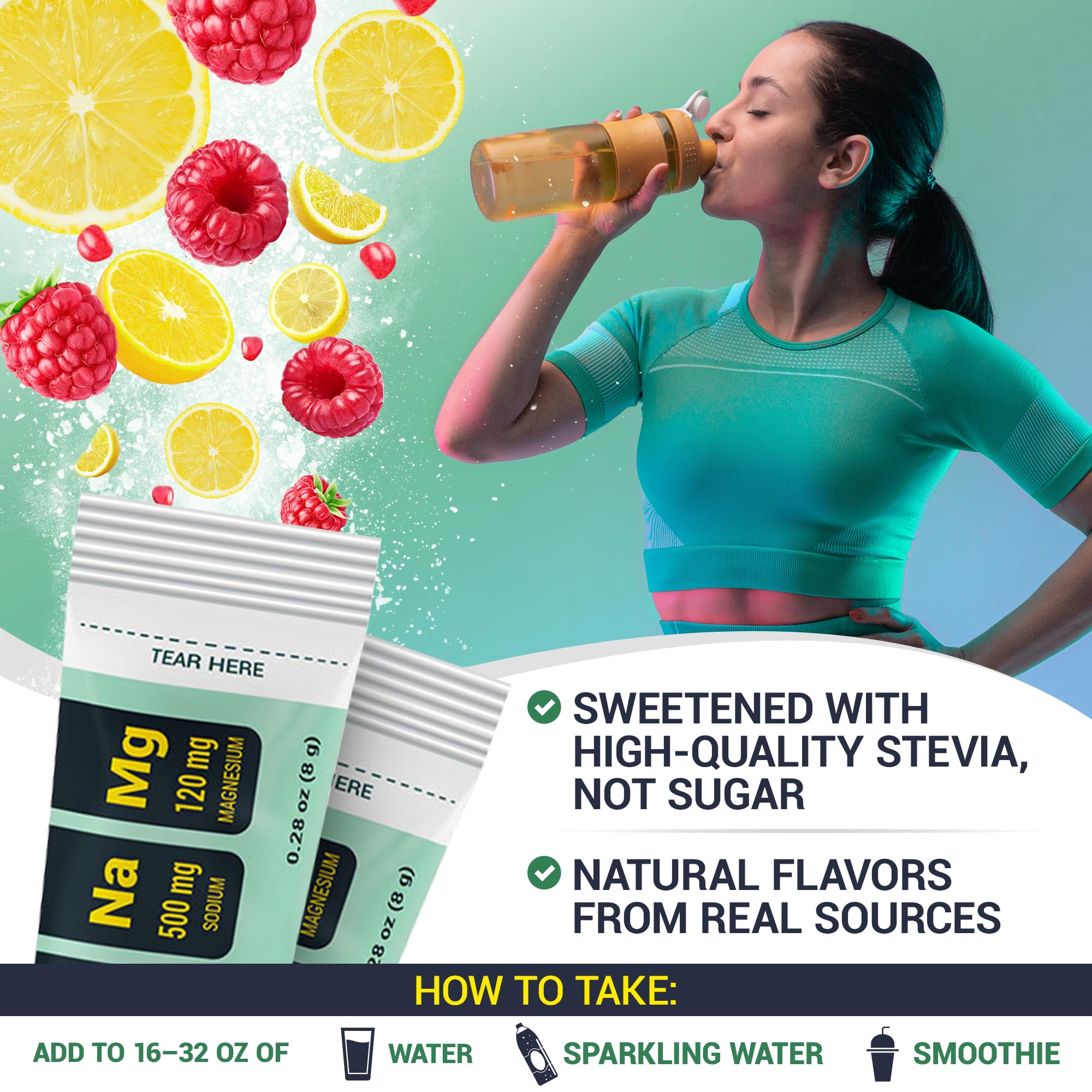 Sabor frambuesa-limón, experiencia refrescante para sesiones de entrenamiento.
