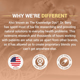 Dr. Berg Nutritionals: uso diario para cuidado capilar y de piel.