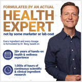 Dr. Berg Probiotic prebióticos: alimentan bacterias beneficiosas.