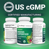 Dr. Berg's Greens: sello GMP que garantiza buenas practicas