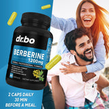 DR. BO Berberina, empaque resistente para almacenamiento seguro.