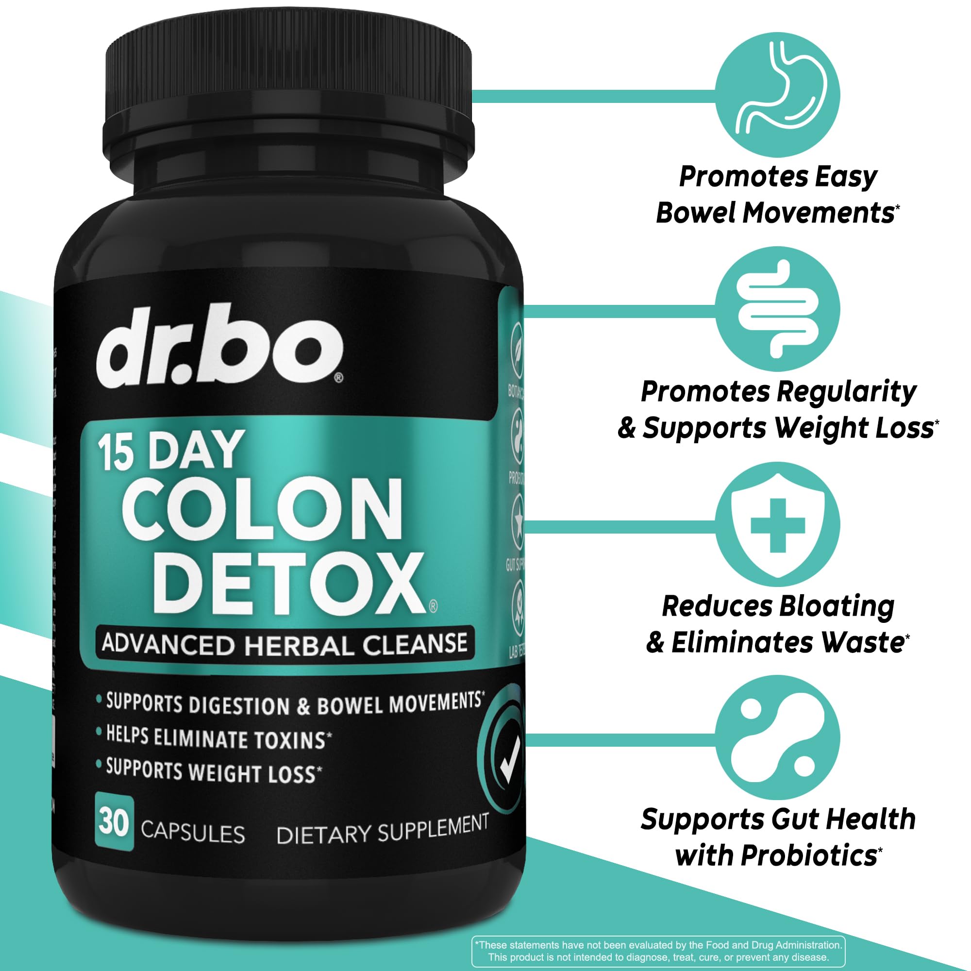 DR. BO dosis de detox en empaque compacto para uso diario