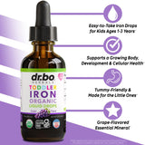 DR. BO Drops: etiqueta orgánica y vegana para niños, opción natural.