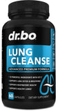 DR. BO Limpieza de pulmones: botella lista para apoyo respiratorio diario.