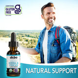 DR. BO Rhodiola: gotas en frasco para energía equilibrada.