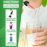 DR. BO Zeolite Detox fácil de tomar, sabor suave.