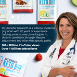 Dr. Boz Keto BHB empaque compacto para transporte diario.