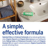 Dr. Bronner's All-One Pasta de Dientes ingredientes orgánicos visibles