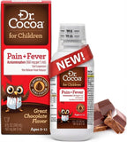 Dr. Cocoa ninos botella 8oz con dosificador para dosificación precisa.