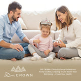 DR. CROWN cápsulas dentro del frasco, fáciles de tragar
