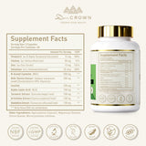 DR. CROWN Liver Cleanse: empaque seguro elaborado en EE. UU. con normas GMP.