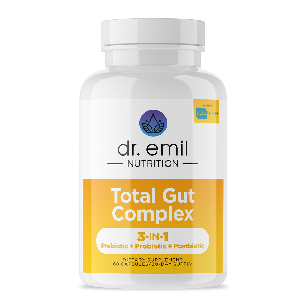 DR. EMIL NUTRITION Complejo Total de Salud Digestiva: botella para apoyo digestivo diario