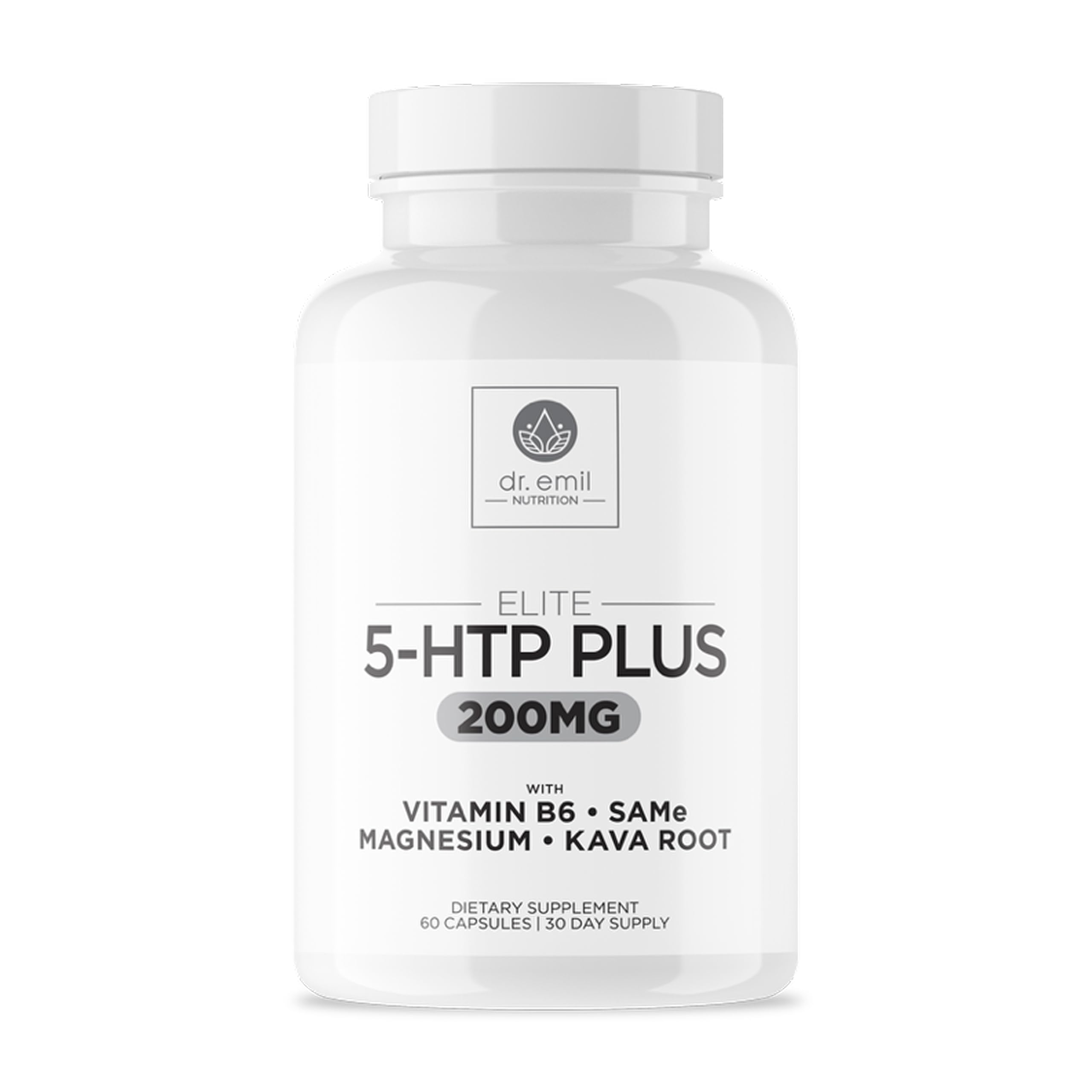 DR. EMIL NUTRITION Elite 5-HTP cápsulas: uso diario para relajación y descanso nocturno.