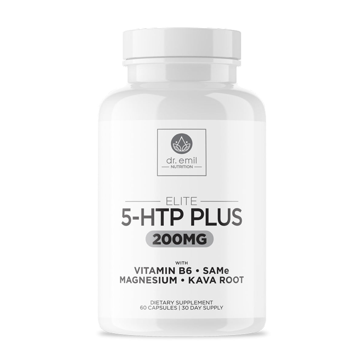 DR. EMIL NUTRITION Elite 5-HTP cápsulas: uso diario para relajación y descanso nocturno.