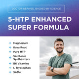 DR. EMIL NUTRITION Elite 5-HTP etiqueta frontal: diseño claro para recordar la dosis.