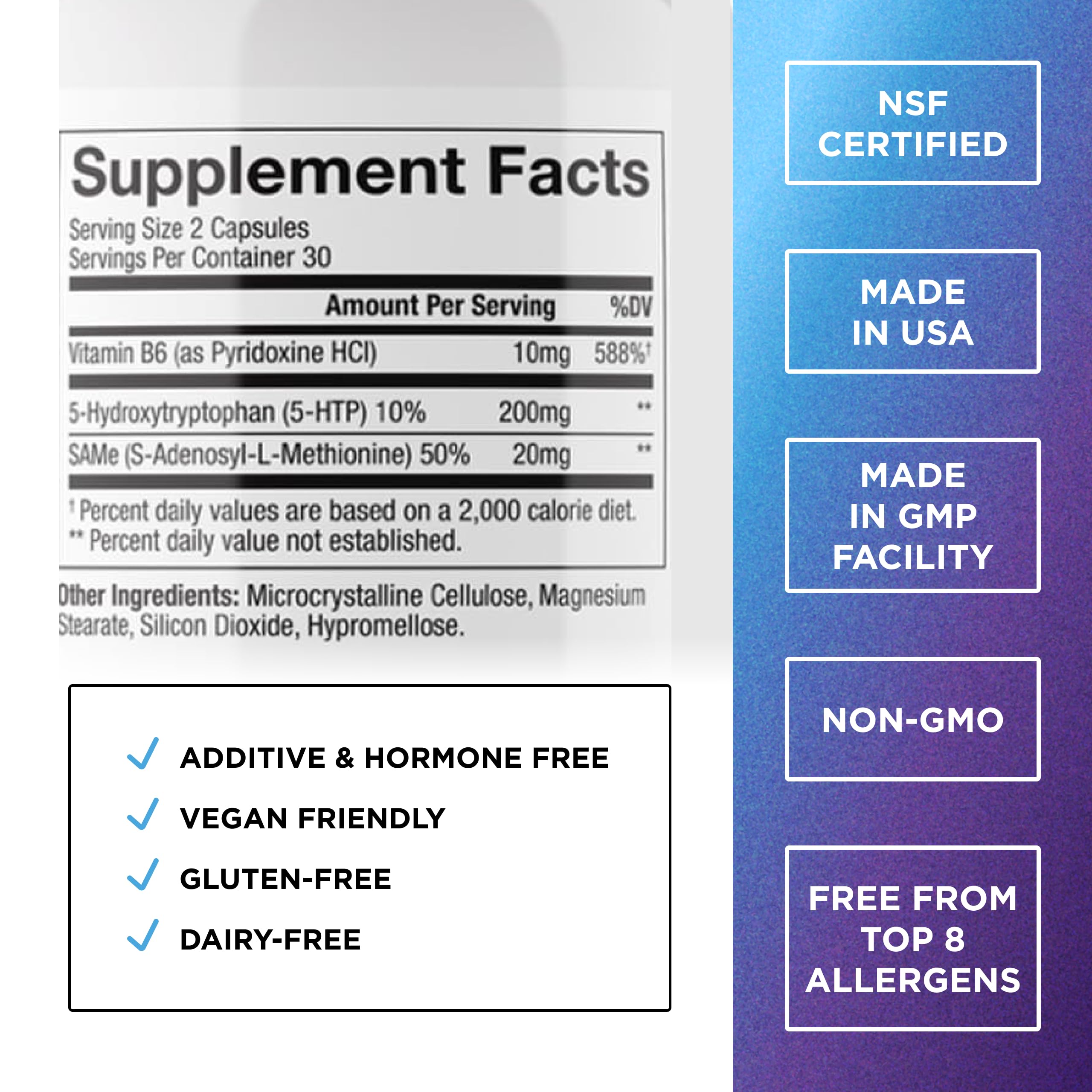 DR. EMIL NUTRITION etiqueta libre de gluten para una ingesta consciente.