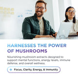 Mezcla de hongos chaga maitake reishi cola-de-pavo DR. EMIL NUTRITION