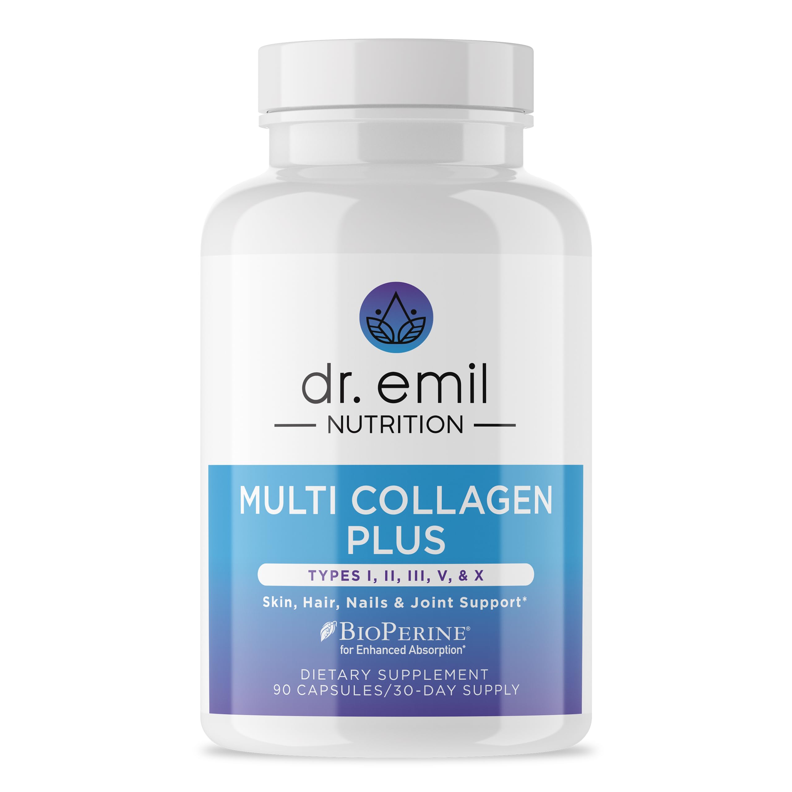 DR. EMIL NUTRITION Multi Colágeno para mujeres: cabello saludable y brillo.