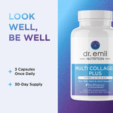 DR. EMIL NUTRITION Multi Colágeno: envase de 90 cápsulas.