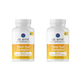 DR. EMIL NUTRITION Total Gut Health Complex, frasco visible, posible apoyo digestivo diario.